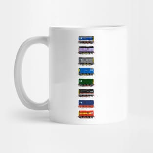 Class 08 Diesel Shunters British Railways Print Mug